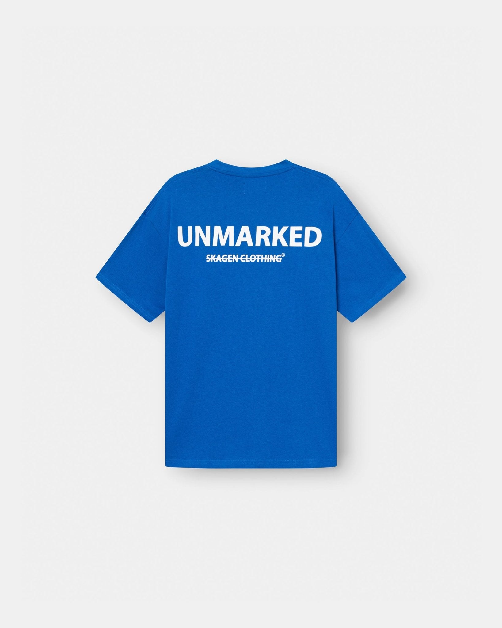UNMARKED T-shirt Royal Blue | Skagen - clothing.dk